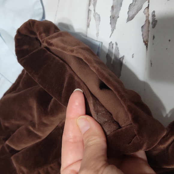 Blue and brown Petter Pan collar short Set size 2t brand  Chabré - Picture 5 of 6